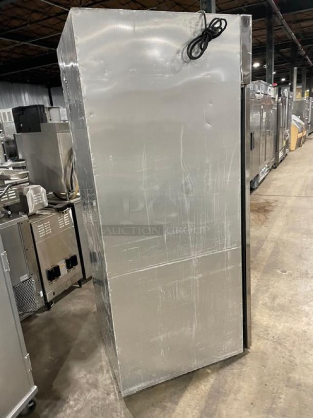 True Commercial Stainless Steel Solid Single Door Reach In Refrigerator! With Truetemp Energy Saver! With Poly Coated Wire Racks! Model: TG1R-1S SN: STAR257006! 115V 1 Phase! - Image 3 of 10