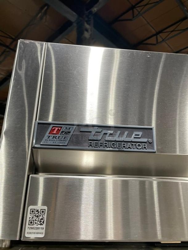 True Commercial Stainless Steel Solid Single Door Reach In Refrigerator! With Truetemp Energy Saver! With Poly Coated Wire Racks! Model: TG1R-1S SN: STAR257006! 115V 1 Phase! - Image 9 of 10