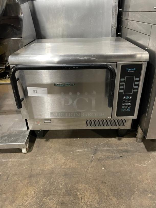 TurboChef Tornado Series Commercial Stainless Steel Electric Powered Countertop Rapid Cook Turbo Oven! With Digital Touch Controls! Model: NGCD6 SN: NGCD6D05118! 208-240V! On Legs! - Image 1 of 8