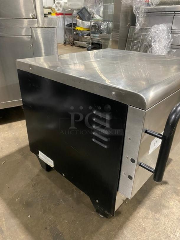 TurboChef Tornado Series Commercial Stainless Steel Electric Powered Countertop Rapid Cook Turbo Oven! With Digital Touch Controls! Model: NGCD6 SN: NGCD6D05118! 208-240V! On Legs! - Image 2 of 8