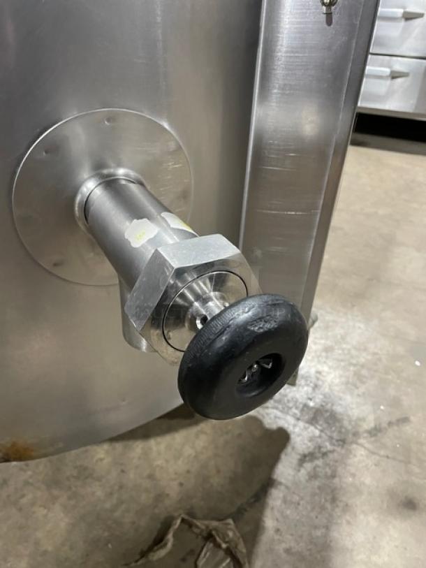 Groen Commercial Stainless Steel Natural Gas Powered Stationary 40 Lb. Steam Kettle! Model: AH/1-40 SN: 49571! 115V 1 Phase! On Legs! - Image 6 of 10