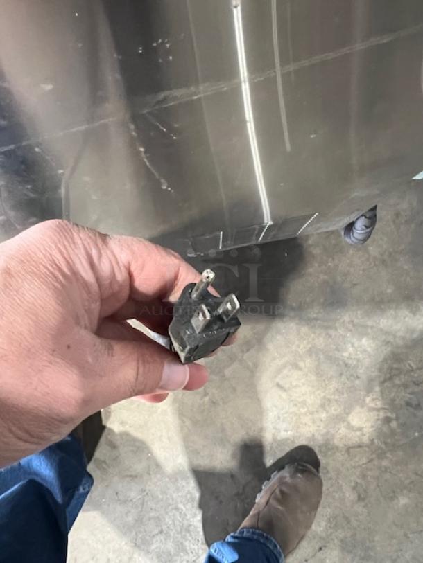 ColdLine! 2021 Late Model! Commercial Stainless Steel Undercounter Air-Cooled Half Cube Ice Making Machine/Ice Bin Combo! With Slide-Up Access Door! Model: ICE280-HA! 115V! On Legs! - Image 7 of 7