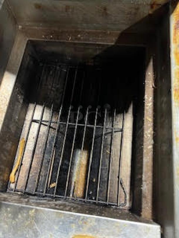 FryMaster Commercial Stainless Steel Natural Gas Powered Deep Fat Fryer! With Back Splash! With Frying Baskets! On Casters! - Image 6 of 7