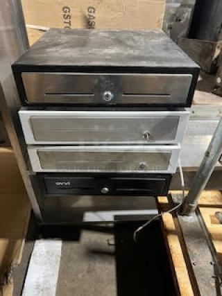 Lot Of Commercial Heavy-Duty Cash Drawers! All One Money!