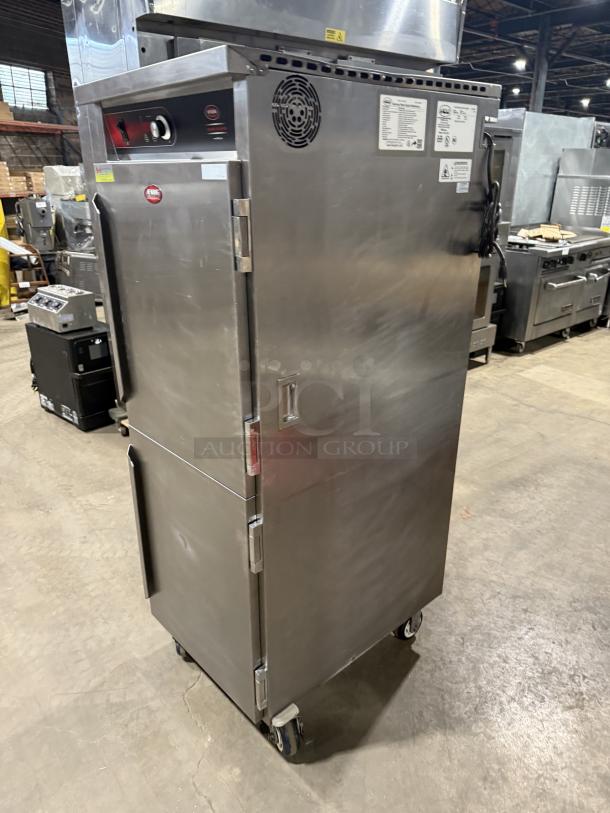 WOW! FWE TST-Series Commercial Stainless Steel Half Door Single Section Electric Powered Heated Holding/Proofing Cabinet! With Built In Pan Holding Rack! Model: TST-16-CHP SN: 196544701! 120V! On Casters! - Image 2 of 8
