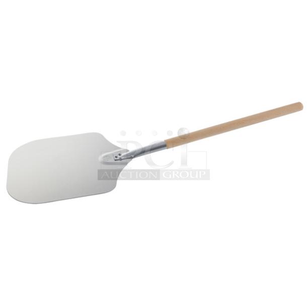 BRAND NEW! American Metalcraft Commercial 35.5" Aluminum Pizza Peel! With 12" x 14" Blade! With 21.5" Wooden Handle! Model: 3512! 2X Your Bid! - Image 1 of 1