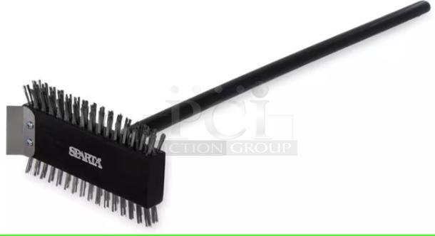 BRAND NEW! CFS Brands Sparta Series Commercial Broiler Master Grill Brush/Scraper! With Durable Wood Head & Wooden Handle! Model: 4029000! 2X Your Bid! - Image 1 of 1