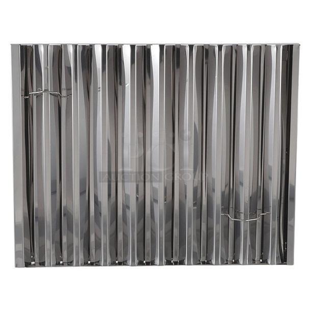 BRAND NEW! Component Hardware Type III Commercial Stainless Steel Frameless Baffle/Exhaust Hood Filter! Model: 302025! - Image 1 of 1