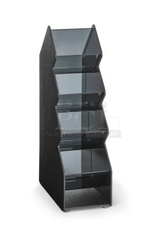 BRAND NEW! IN THE BOX! Vollrath Commercial 4-Section Vertical Countertop Packaged Condiment Organizer/Caddy Rack! Model: CTC4V!