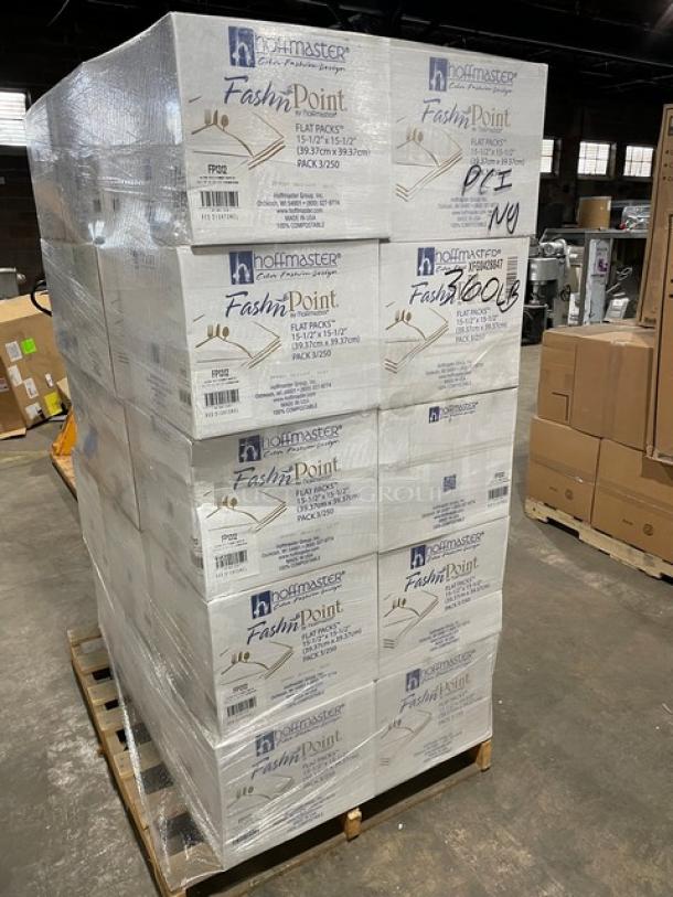 NEW! FULL PALLET! Hoffmaster FashnPoint Series Commercial White & Red Print Ultra-Ply Dishtowels/Dinner Napkins! Model: FP1312! ALL NEW IN THE BOX! 30X Your Bid! - Image 4 of 7