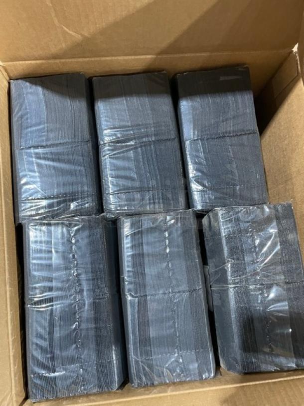 NEW! FULL PALLET! Hoffmaster FashnPoint Series Commercial Black Ultra-Ply EZ-Fold Guest Towels/Dinner Napkins! Model: FP1213! ALL NEW IN THE BOX! 46X Your Bid! - Image 6 of 8