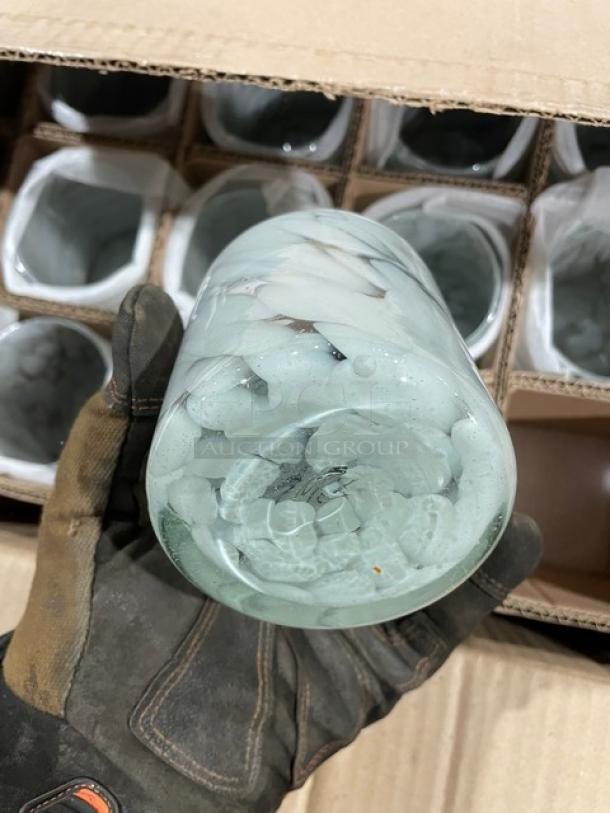 NEW! FULL PALLET! Orion Commercial White Marbled Confetti All-Purpose Glassware! Model: G167-WS! 12/Case! ALL NEW IN THE BOX! 24X Your Bid! - Image 7 of 12