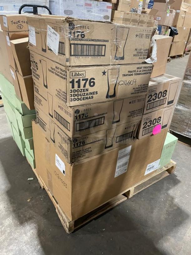NEW! MIXED PALLET! Figgjo Norway Commercial 17 Oz. Pax Bowls! Model: 6919HH-GRE! With Iittala Essence Valkoviinilasi Series Commercial Clear White Wine Glasses! With Commercial Heavy-Duty 5 Gal. EZ-Fill Container! Model: 7576! With Libbey Commercial 9 Oz. Heat-Treated Hourglass Style Pilsner Glass! With Figgjo Norway Figgjo Ting Series Commercial White 17 Cm. Round Saucers! Model: 2861UH! With Figgjo Norway Commercial Pale Beige 23-2/3 Oz. Pax/Coupe Bowls! Model: 6918HH-BEI! With Steelite International Commercial Stainless Steel Demitasse Spoons! Model: 5305S005! With Commercial Ramekin 4" Round Kastehelmi Jars! ALL NEW IN THE BOX! 74X Your Bid! - Image 2 of 12