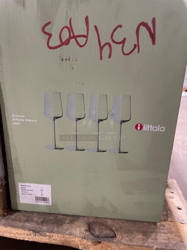 NEW! MIXED PALLET! Figgjo Norway Commercial 17 Oz. Pax Bowls! Model: 6919HH-GRE! With Iittala Essence Valkoviinilasi Series Commercial Clear White Wine Glasses! With Commercial Heavy-Duty 5 Gal. EZ-Fill Container! Model: 7576! With Libbey Commercial 9 Oz. Heat-Treated Hourglass Style Pilsner Glass! With Figgjo Norway Figgjo Ting Series Commercial White 17 Cm. Round Saucers! Model: 2861UH! With Figgjo Norway Commercial Pale Beige 23-2/3 Oz. Pax/Coupe Bowls! Model: 6918HH-BEI! With Steelite International Commercial Stainless Steel Demitasse Spoons! Model: 5305S005! With Commercial Ramekin 4" Round Kastehelmi Jars! ALL NEW IN THE BOX! 74X Your Bid! - Image 6 of 12