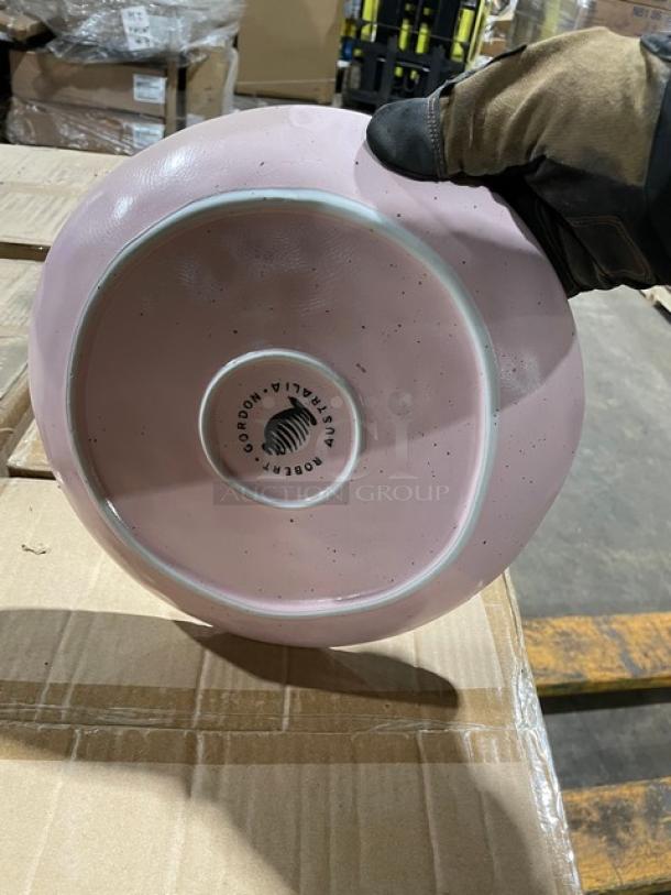 NEW! FULL PALLET! Steelite International Robert Gordon Series Commercial Earth Pink 10" Round Dinner Plates! 12/Case! Model: 6155RG100! ALL NEW IN THE BOX! 17X Your Bid! - Image 7 of 9
