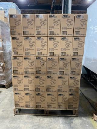 NEW! FULL PALLET! HFA Commercial Aluminum 20 Oz. Smoothwall Gourmet-To-Go Food Containers! With Clear Dome Lids! 150/Case! Model: 4217-45-150WDL! ALL NEW IN THE BOX! 90X Your Bid!