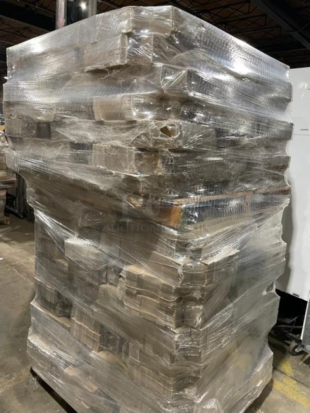 NEW! FULL PALLET! Commercial 9" x 6" x 3" Corrugated Recycled Boxes! All One Money! - Image 2 of 7