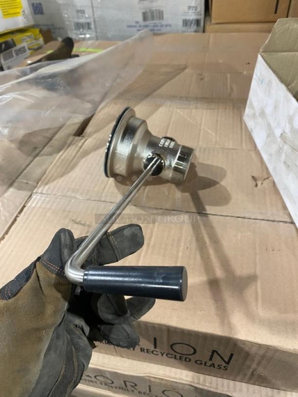 BERAND NEW! IN THE BOX! Component Hardware Commercial Twist Handle Waste Drain! Model: D55-7510! 2X Your Bid! - Image 4 of 5