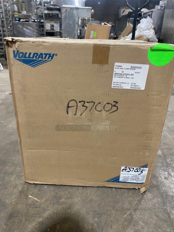 BRAND NEW! IN THE BOX! Vollrath Commercial Heavy-Duty 16 Compartment Full Size Cup/Glass Rack! 4/Case! All One Money! - Image 2 of 7