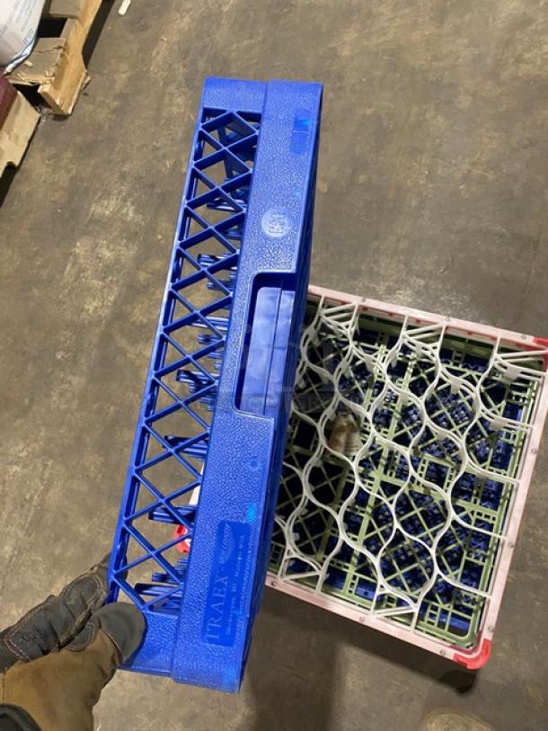 NEW! Lot Of Commercial Heavy-Duty Multi-Colored Full-Size Dish Racks! All One Money! - Image 6 of 7