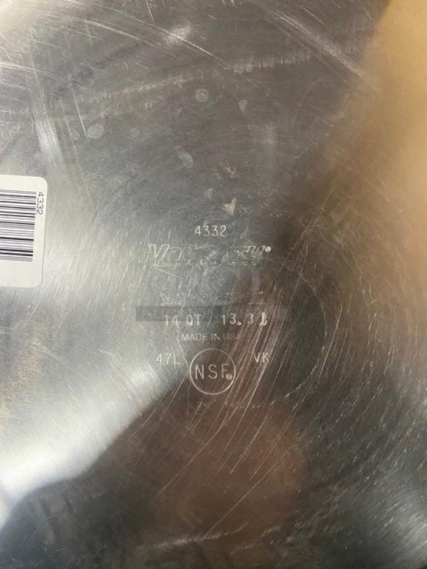 BRAND NEW! NEVER USED! Vollrath Wear-Ever Series Commercial Stainless Steel 14 Qt. Sauce Pot! With Handles! Model: 4332! - Image 6 of 7