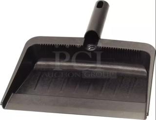 BRAND NEW! CFS Brands Flo-Pak Series Commercial Durable Black Plastic 12" x 8" Dustpans! Model: 36143703! 2X Your Bid!