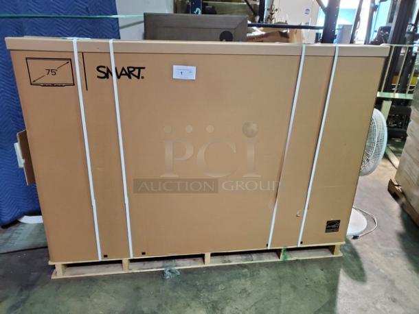 SMART SBID-7075P Pro Interactive Display w/ SMART Meeting Pro. New in box! - Image 2 of 3