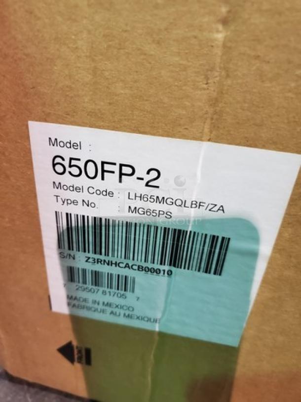 Samsung 650FP-2 65" LCD Flat Panel. New in box! - Image 3 of 3