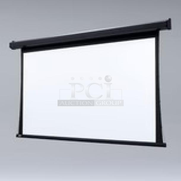 Draper 101186FNLP Premier, 161" Projector Screen. New in box! - Image 1 of 5