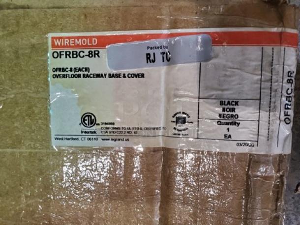 Wiremold OFR Series Overfloor Raceway Base and Cover. New in box! - Image 2 of 3