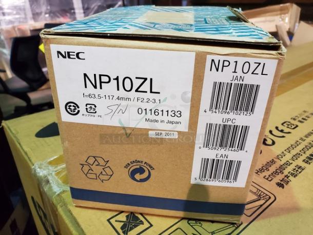 NEC NP10ZL Zoom Lens. New in box! - Image 2 of 3