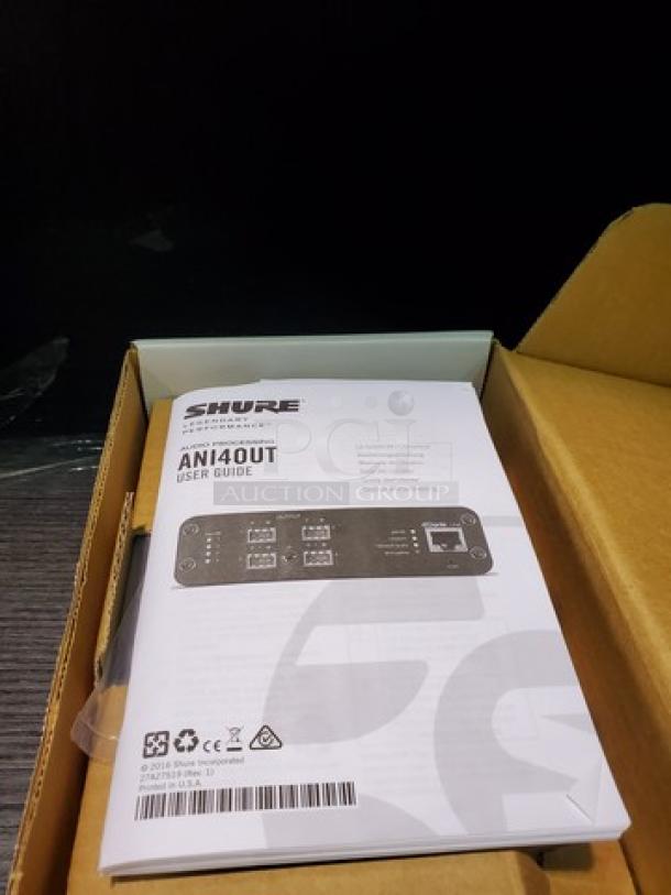 Shure ANI4OUT Audio Network Interface - Image 3 of 3