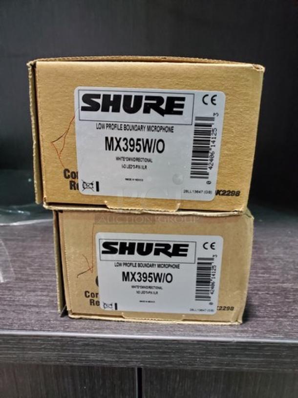 Shure MX395 Microflex Low-Profile Omnidirectional Boundary Microphone - Image 2 of 2