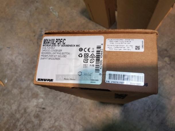 Shure MX410LPDF/C 10" Cardioid Dualflex Gooseneck Microphone - Image 2 of 2