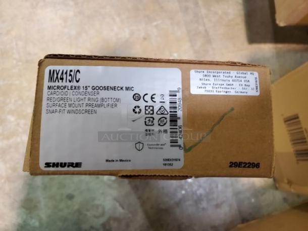 Shure MX415/C 15" Microflex Cardioid Gooseneck Microphone - Image 2 of 2