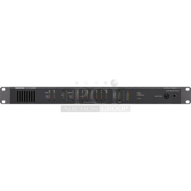 Shure MXWANI8 8-Channel Audio Network Interface - Image 1 of 3