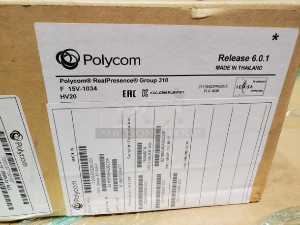 Polycom RealPresence Group 310 with EagleEye Acoustic Camera. New in box! - Image 3 of 4
