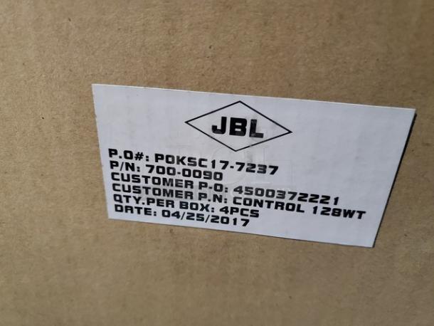 JBL Control 128WT 8" commercial in-wall speakers. New in box! - Image 3 of 4
