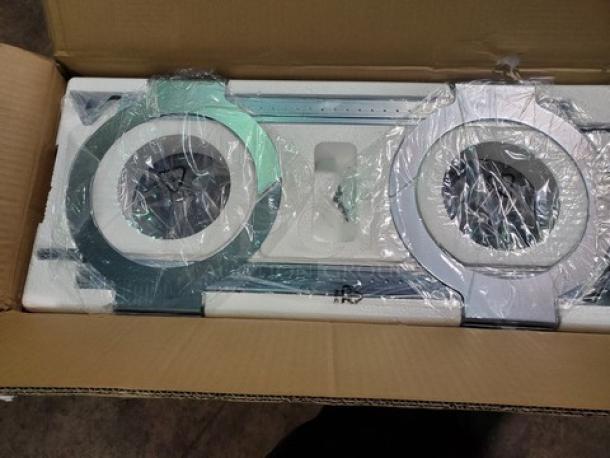 QSC AD-C4T 4" Two-way, foreground/ background ceiling loudspeaker with 70/100V transformer. New in box! - Image 5 of 5