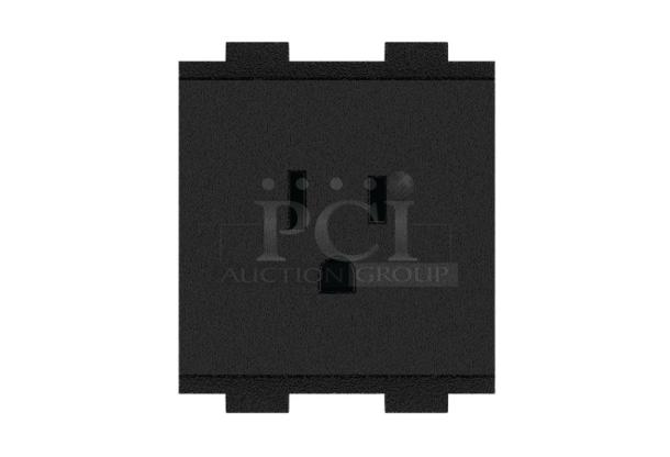 Crestron FT2A-PWR-US-1-BASIC AC Power Outlet Module for FT2 Series, Single, US NEMA 5, Type B, Attached Power Cord - Image 1 of 2