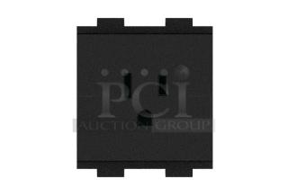 Crestron FT2A-PWR-US-1-BASIC AC Power Outlet Module for FT2 Series, Single, US NEMA 5, Type B, Attached Power Cord