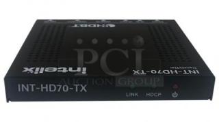 Intelix HDMI Slim 70M, POH, IR and Control HDBaseT Extender - Transmitter HDMI extender-transmitter, 1080p, multichannel audio up to 70m. 3D, 4k x 2k (UHD) signals up to 40m.
