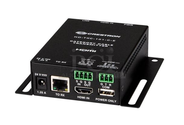 Crestron HD-TXC-101-C-E DM Lite® Transmitter for HDMI®, IR, and RS-232 Signal Extension over CATx Cable - Image 1 of 2