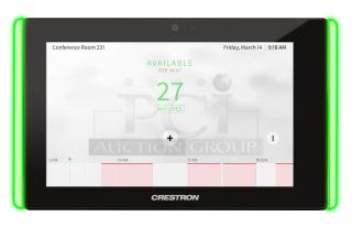 Crestron TSS-7-B-S-LB KIT 7 in. Room Scheduling Touch Screen, with Multisurface Mount Kit