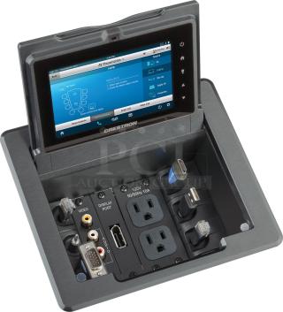 Crestron FlipTop™ Touch Screen, Black Anodized