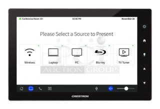 Crestron TSW-1060-B-S 10.1 in. Touch Screen, Black Smooth
