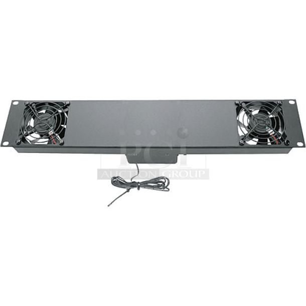 Middle Atlantic UQFP-2 Ultra Quiet Two-Fan Panel - Image 1 of 3