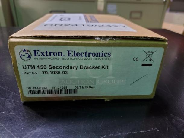 Extron UTM 150 70-1085-02 Secondary Bracket Kit Under Table Mount for 1U & 2U - Image 3 of 3