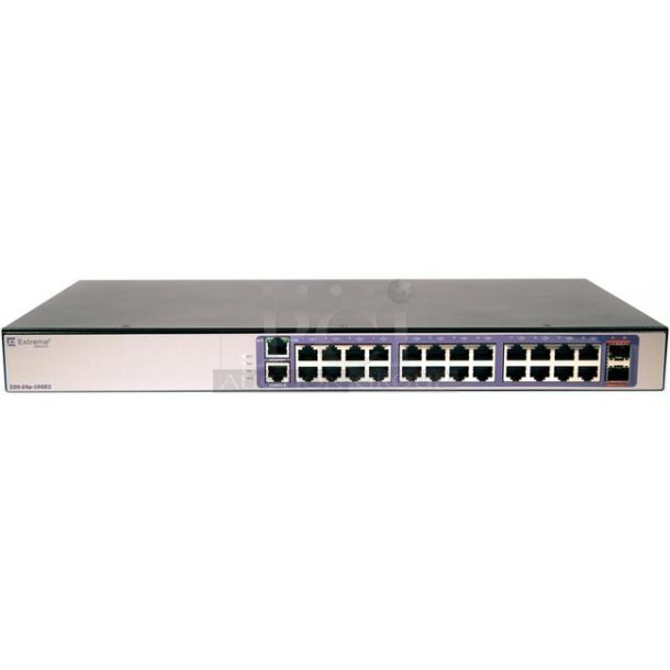 Extreme Networks ExtremeSwitching 220 Series 220-24p-10GE2 - switch - 24 ports - managed - rack-mountable - Image 1 of 2