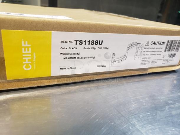Chief TS118SU Thinstall Dual Swing-Arm Wall Mount. Still in box! - Image 3 of 3